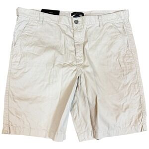 Marc‎ Anthony Linen Shorts Men's 38 Beige Khaki Utility Preppy Hiking NEW